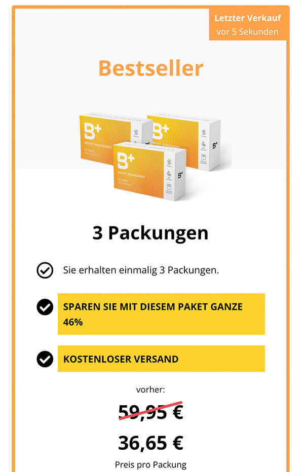 b+ tabletten kaufen
